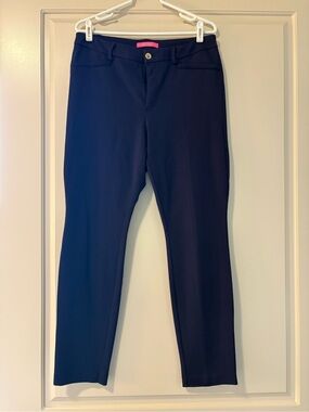 Lilly Pulitzer Navy Straight Leg Pants